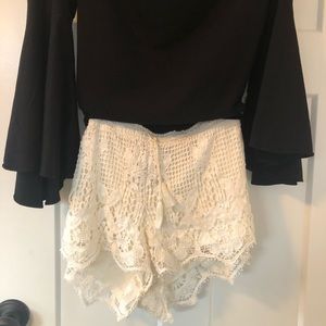 Lace shorts